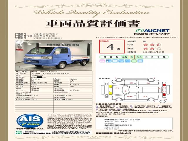 アクティトラック 特別仕様車タウンスピリットカラースタイル　２ト－ン１年保証フルセグＲカメラ（3枚目）