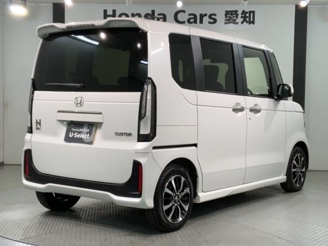 Ｎ－ＢＯＸカスタム コーディネートスタイル　ＨｏｎｄａＳＥＮＳＩＮＧ新車保証試乗禁煙車　Ｗパワスラ　バックモニター　ワンオーナー　フルフラット　クルーズコントロール　ＬＥＤ　盗難防止システム　前席シートヒーター　ＥＴＣ　ＶＳＡ　フルセグ対応（48枚目）