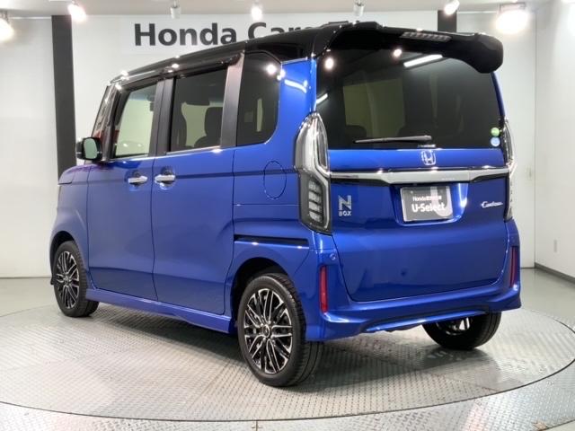Ｎ－ＢＯＸカスタム Ｇ・Ｌターボホンダセンシング　２ト－ン１年保証ナビＢＴオ－ディオ　前後誤発進抑制　ＶＳＡ　キーレスエントリー　スマキー　ＬＥＤヘッドランプ　ＤＶＤ再生可　サイドエアバック　フルフラットシート　ターボエンジン　セキュリティアラーム（48枚目）