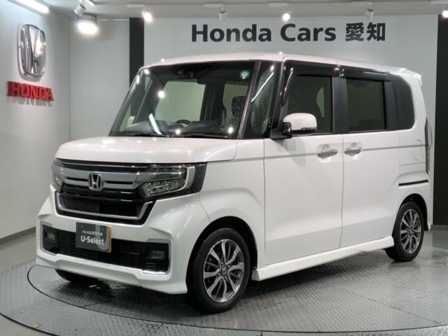 Ｎ－ＢＯＸカスタム ＥＸ　ＨｏｎｄａＳＥＮＳＩＮＧ２年保証ナビフルセグ　ＤＶＤ再生　両側ＰＳＤ　Ｒカメラ　スマキー　サイドエアバッグ　踏み間違い防止　ＥＳＣ　シートヒーター　１オーナー　セキュリティーアラーム　ＬＥＤヘッド（46枚目）