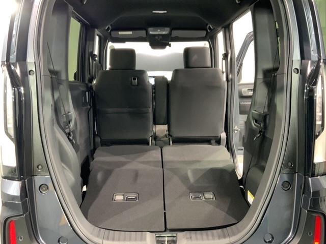 Ｎ－ＢＯＸカスタム ベースグレード　ＨｏｎｄａＳＥＮＳＩＮＧ新車保証試乗禁煙車　追突軽減ブレーキ　Ｂカメ　スマキー　ＬＥＤライト　オートエアコン　前席シートヒーター　クルーズコントロール　ＥＴＣ　ＥＳＣ　サイドカーテンエアバック　地デジ（18枚目）