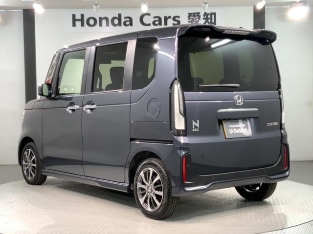 Ｎ－ＢＯＸカスタム ベースグレード　ＨｏｎｄａＳＥＮＳＩＮＧ新車保証試乗禁煙車　追突軽減ブレーキ　Ｂカメ　スマキー　ＬＥＤライト　オートエアコン　前席シートヒーター　クルーズコントロール　ＥＴＣ　ＥＳＣ　サイドカーテンエアバック　地デジ（48枚目）