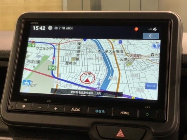 Ｎ－ＢＯＸカスタム ベースグレード　ＨｏｎｄａＳＥＮＳＩＮＧ新車保証試乗禁煙車　追突軽減ブレーキ　Ｂカメ　スマキー　ＬＥＤライト　オートエアコン　前席シートヒーター　クルーズコントロール　ＥＴＣ　ＥＳＣ　サイドカーテンエアバック　地デジ（5枚目）
