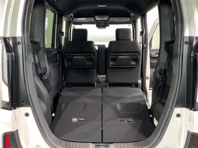 Ｎ－ＢＯＸカスタム ベースグレード　ＨｏｎｄａＳＥＮＳＩＮＧ新車保証試乗禁煙車　追突軽減ブレーキ　Ｂカメ　スマキー　ＬＥＤライト　オートエアコン　前席シートヒーター　クルーズコントロール　ＥＴＣ　ＥＳＣ　サイドカーテンエアバック　地デジ（18枚目）