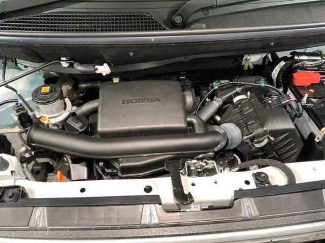 Ｎ－ＢＯＸカスタム ベースグレード　ＨｏｎｄａＳＥＮＳＩＮＧ新車保証試乗禁煙車　追突軽減ブレーキ　Ｂカメ　スマキー　ＬＥＤライト　オートエアコン　前席シートヒーター　クルーズコントロール　ＥＴＣ　ＥＳＣ　サイドカーテンエアバック　地デジ（43枚目）