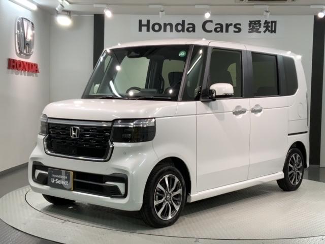 Ｎ－ＢＯＸカスタム ベースグレード　ＨｏｎｄａＳＥＮＳＩＮＧ新車保証試乗禁煙車　追突軽減ブレーキ　Ｂカメ　スマキー　ＬＥＤライト　オートエアコン　前席シートヒーター　クルーズコントロール　ＥＴＣ　ＥＳＣ　サイドカーテンエアバック　地デジ（45枚目）
