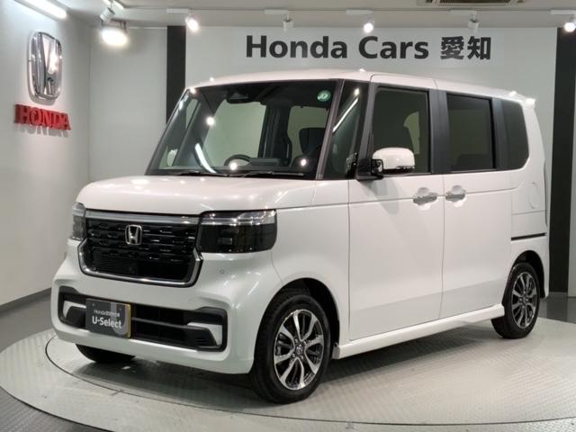 Ｎ－ＢＯＸカスタム ベースグレード　ＨｏｎｄａＳＥＮＳＩＮＧ新車保証試乗禁煙車　追突軽減ブレーキ　Ｂカメ　スマキー　ＬＥＤライト　オートエアコン　前席シートヒーター　クルーズコントロール　ＥＴＣ　ＥＳＣ　サイドカーテンエアバック　地デジ（53枚目）