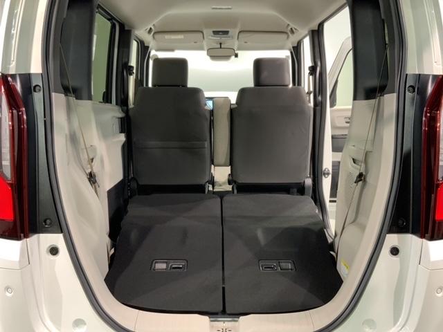Ｎ－ＢＯＸ ベースグレード　ＨｏｎｄａＳＥＮＳＩＮＧ新車保証試乗禁煙車　パワーウインドー　衝突被害軽減　バックカメラ付　インテリキー　横滑り防止機能　両側スライド片側電動ドア　オートエアコン　ＬＥＤライト　盗難防止装置　フルセグ（18枚目）