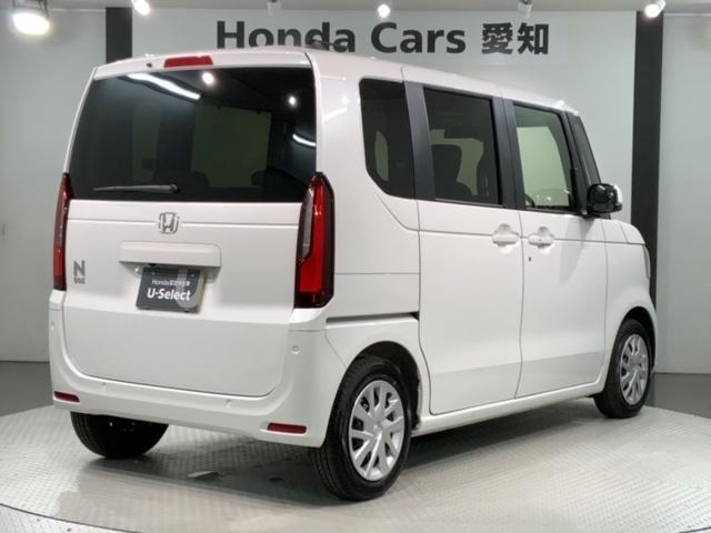 Ｎ－ＢＯＸ ベースグレード　ＨｏｎｄａＳＥＮＳＩＮＧ新車保証試乗禁煙車　パワーウインドー　衝突被害軽減　バックカメラ付　インテリキー　横滑り防止機能　両側スライド片側電動ドア　オートエアコン　ＬＥＤライト　盗難防止装置　フルセグ（50枚目）