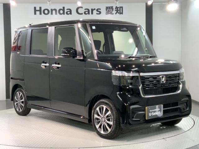 Ｎ－ＢＯＸカスタム ベースグレード　ＨｏｎｄａＳＥＮＳＩＮＧ新車保証試乗禁煙車　追突軽減ブレーキ　Ｂカメ　スマキー　ＬＥＤライト　オートエアコン　前席シートヒーター　クルーズコントロール　ＥＴＣ　ＥＳＣ　サイドカーテンエアバック　地デジ（52枚目）