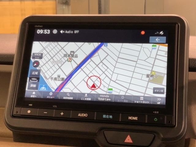 Ｎ－ＢＯＸ ベースグレード　ＨｏｎｄａＳＥＮＳＩＮＧ新車保証試乗禁煙車　パワーウインドー　衝突被害軽減　バックカメラ付　インテリキー　横滑り防止機能　両側スライド片側電動ドア　オートエアコン　ＬＥＤライト　盗難防止装置　フルセグ（5枚目）