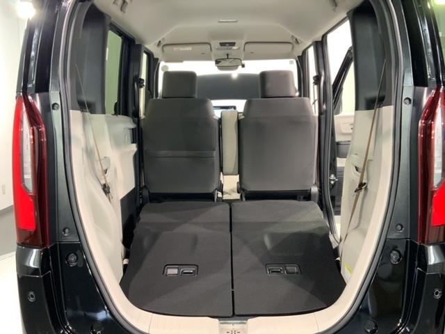 Ｎ－ＢＯＸ ベースグレード　ＨｏｎｄａＳＥＮＳＩＮＧ新車保証試乗禁煙車　パワーウインドー　衝突被害軽減　バックカメラ付　インテリキー　横滑り防止機能　両側スライド片側電動ドア　オートエアコン　ＬＥＤライト　盗難防止装置　フルセグ（18枚目）