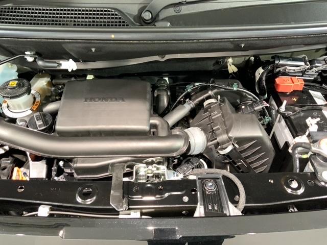 Ｎ－ＢＯＸ ベースグレード　ＨｏｎｄａＳＥＮＳＩＮＧ新車保証試乗禁煙車　パワーウインドー　衝突被害軽減　バックカメラ付　インテリキー　横滑り防止機能　両側スライド片側電動ドア　オートエアコン　ＬＥＤライト　盗難防止装置　フルセグ（44枚目）