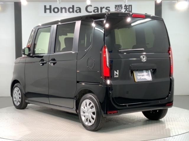 Ｎ－ＢＯＸ ベースグレード　ＨｏｎｄａＳＥＮＳＩＮＧ新車保証試乗禁煙車　パワーウインドー　衝突被害軽減　バックカメラ付　インテリキー　横滑り防止機能　両側スライド片側電動ドア　オートエアコン　ＬＥＤライト　盗難防止装置　フルセグ（48枚目）