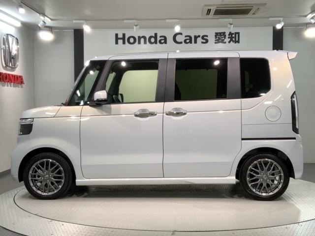 Ｎ－ＢＯＸカスタム ターボ　ＨｏｎｄａＳＥＮＳＩＮＧ新車保証試乗禁煙車　誤発進抑制　セキュリティー　ＬＥＤランプ　整備記録簿　サイドＳＲＳ　アクティブクルーズコントロール　シートヒータ　エアバッグ　Ｒカメラ　ＥＴＣ車載器　ＡＢＳ（47枚目）