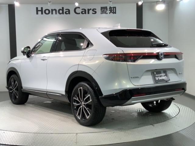 ヴェゼル ｅ：ＨＥＶ　Ｚ　ホンダセンシング　新車保証継承　禁煙　当社デモカー　ナビ　Ｒカメラ　ＣＤ　ＤＶＤ　ＢＴオーディオ　音楽録音　ＴＶ　アルミ　ＬＥＤヘッド　シートヒーター　パワーテールゲート　クルコン　スマートキー（48枚目）