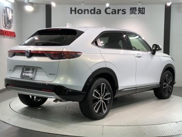 ヴェゼル ｅ：ＨＥＶ　Ｚ　ホンダセンシング　新車保証継承　禁煙　当社デモカー　ナビ　Ｒカメラ　ＣＤ　ＤＶＤ　ＢＴオーディオ　音楽録音　ＴＶ　アルミ　ＬＥＤヘッド　シートヒーター　パワーテールゲート　クルコン　スマートキー（50枚目）