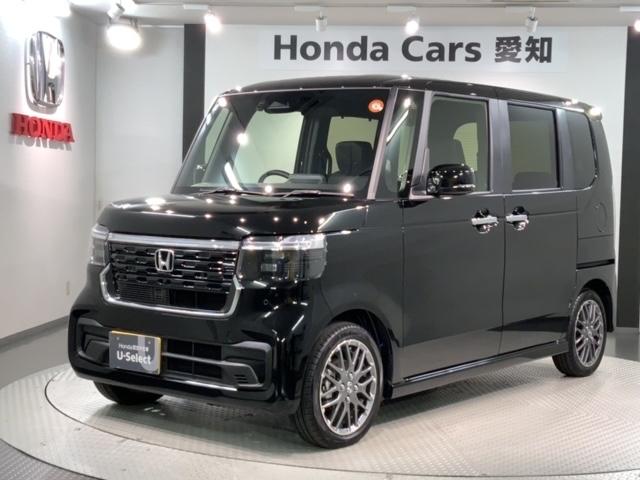 Ｎ－ＢＯＸカスタム ターボ　ＳＥＮＳＩＮＧ　最長５年保証　禁煙試乗車　８ｉｎナビ　ＴＶ　バックカメラ　パーキングセンサー　ＥＴＣ　ＬＥＤライト　シートヒーター　フロアマット　オートリトラミラー　Ｂｌｕｅｔｏｏｔｈ（46枚目）