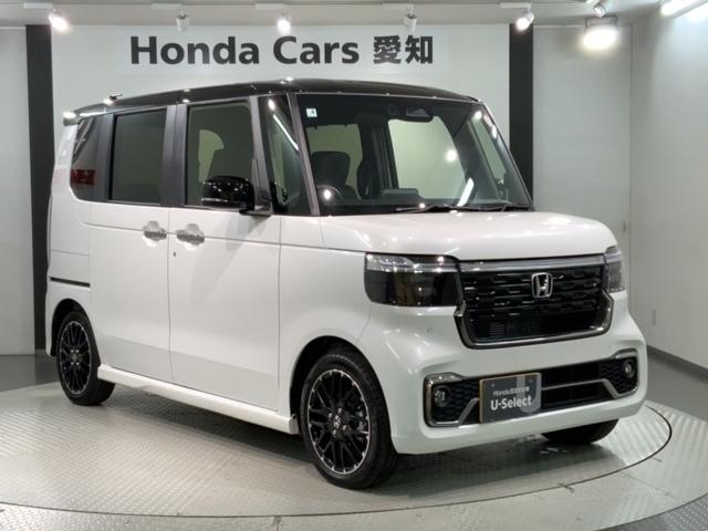 Ｎ－ＢＯＸカスタム ターボコーディネートスタイル　ＨＳＥＮＳＩＮＧ　２ト－ン　新車保証　試乗車　両側電動ドア　Ｒカメラ　クルコン　スマートキ－　パワーステアリング　ＥＴＣ　ＶＳＡ　セキュリティ　エアコン　ＬＥＤライト　パワーウィンドウ　ＵＳＢ　記録簿（52枚目）