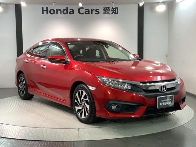 シビック セダン H SENSING 最長5年保証 ワンオ-ナ- ナビVXM-194VFi TV Rカメラ BTオ-ディオDVD ETC LEDライト VSA シ-トヒ-タ- クルコン アルミ スマ-トキ- スペアキ-(52枚目)