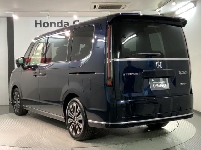 ステップワゴン e:HEVスパーダプレミアムライン HSENSING 新車保証試乗車 ワンオーナー ナビLXM-247VFLi TV Rカメラ マルチビュ- CD録音 BTオ-ディオ DVD ETC LEDライト 両側電動ドア VSA スマ-トキ-(48枚目)
