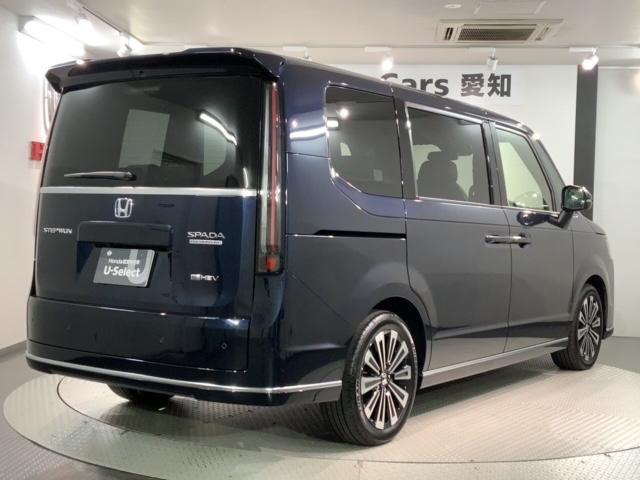 ステップワゴン e:HEVスパーダプレミアムライン HSENSING 新車保証試乗車 ワンオーナー ナビLXM-247VFLi TV Rカメラ マルチビュ- CD録音 BTオ-ディオ DVD ETC LEDライト 両側電動ドア VSA スマ-トキ-(50枚目)