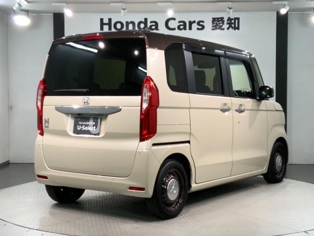 N-BOX Lコーディネートスタイル HondaSENSING 最長5年保証 禁煙 ワンオ-ナ- ナビ バックカメラ Bluetooth フルセグTV DVD再生 両側電動スライドドア ETC2.0 シ-トヒ-タ- サイドカ-テンSRS LEDライト USB(50枚目)