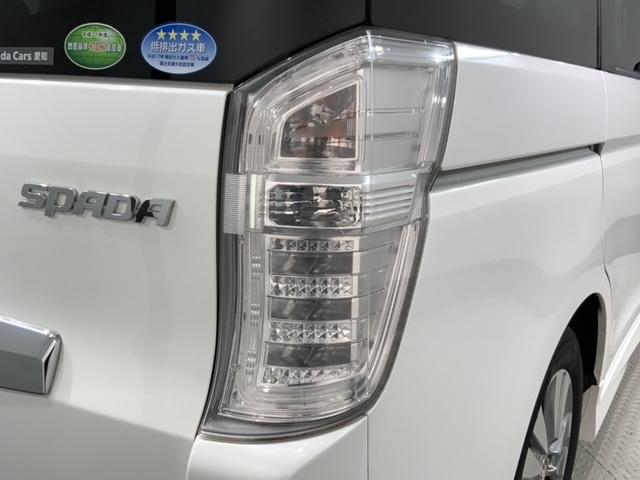 ステップワゴンスパーダ Z 禁煙 大型ナビ 後席モニタ- バックカメラ Bluetooth 音楽録音 フルセグTV/ DVD再生 両側電動スライドドア ETC HIDヘッドライト ドアバイザ- フロアマット 整備記録簿(45枚目)