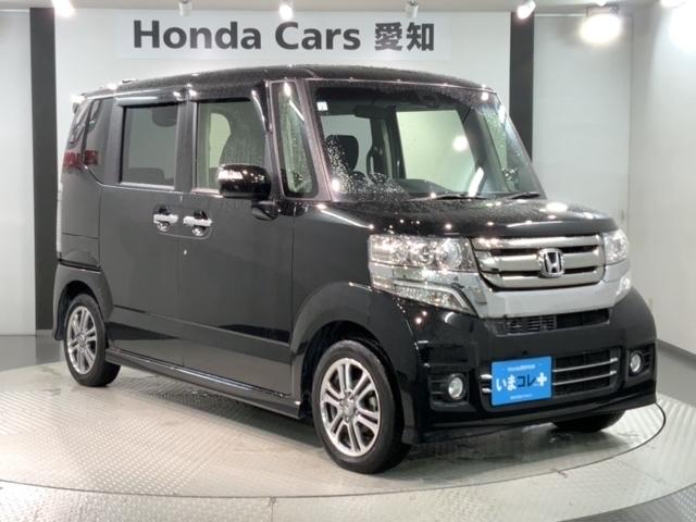 N-BOXカスタム G・Lパッケージ 禁煙 ワンオ-ナ- ナビ バックカメラ Bluetooth 音楽録音 フルセグTV DVD再生 衝突軽減ブレ-キ 両側電動スライドドア ETC サイドカ-テンSRS ドアバイザ- フロアマット 記録簿(52枚目)