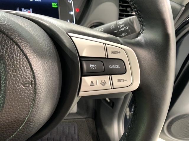 フィット e:HEVホーム HSENSING 新車保証 試乗車 ワンオ-ナ- ナビVXU-245FTi TV Rカメラ CD録音 BTオ-ディオ DVD ETC LEDライト VSA クルコン スマ-トキ- スペアキ- AAC(11枚目)