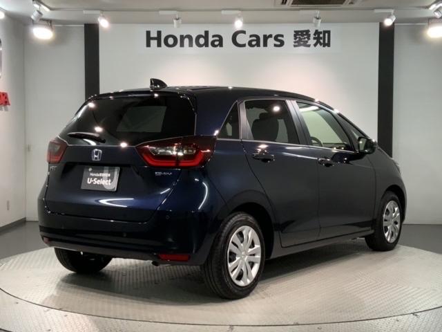 フィット e:HEVホーム HSENSING 新車保証 試乗車 ワンオ-ナ- ナビVXU-245FTi TV Rカメラ CD録音 BTオ-ディオ DVD ETC LEDライト VSA クルコン スマ-トキ- スペアキ- AAC(50枚目)