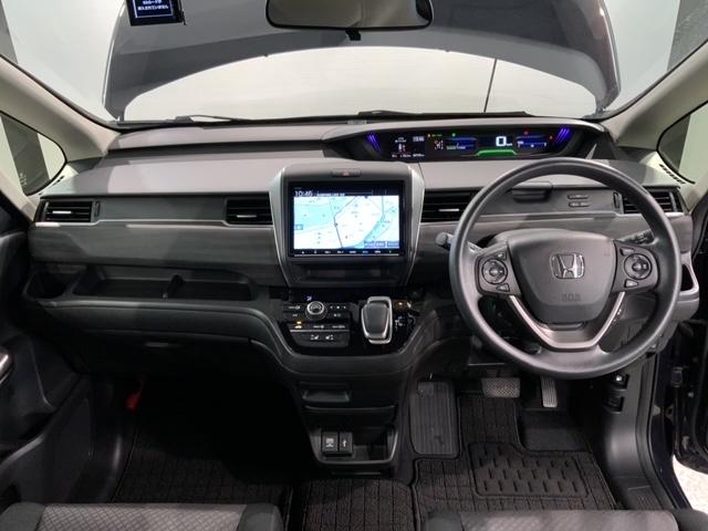 フリード+ハイブリッド ハイブリッドGブラックスタイル HSENSING 最長5年保証 ワンオ-ナ- ナビVXM-237VFNi TV Rカメラ CD録音 BTオ-ディオ DVD ドラレコ ETC LEDライト 両側電動ドア VSA シ-トヒ-タ-AAC(9枚目)