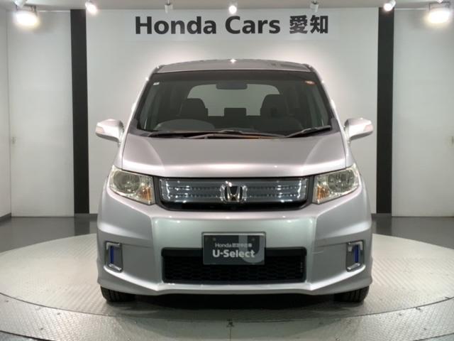 フリードスパイクハイブリッド ジャストセレクション ナビ バックカメラ 音楽録音 TV DVD再生 クル-ズコントロ-ル 両側電動スライドドア ETC HIDヘッドライト ドアバイザ- フロアマット 純正アルミホイ-ル 整備記録簿 横滑り防止装置(51枚目)