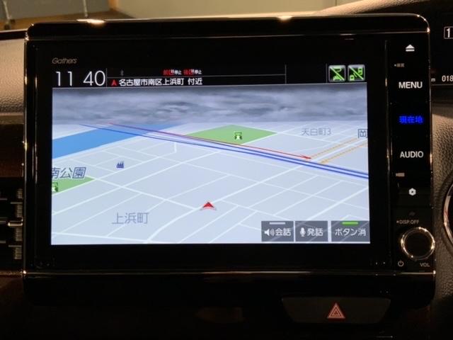 アップルカープレイ対応ギャザズナビ搭載です。知らない道も安心ですね！