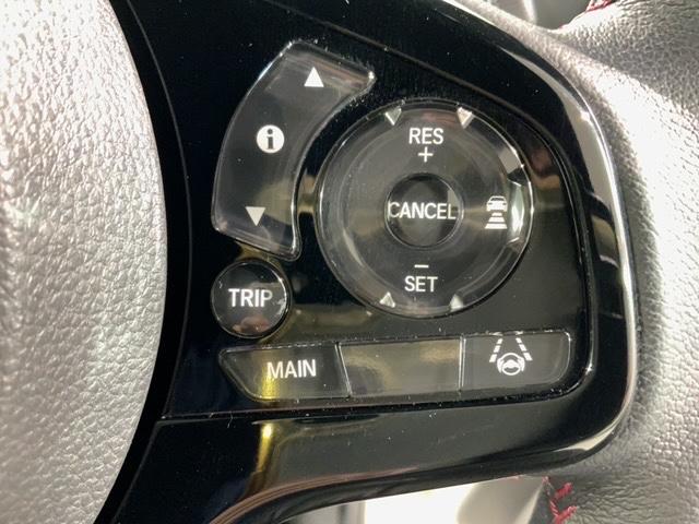 クルーズコントロールを装備しています。高速道路などで一定の速度で走ってくれるので運転が楽ですよ！速度を設定できますので、スピードの出しすぎにも注意できます。