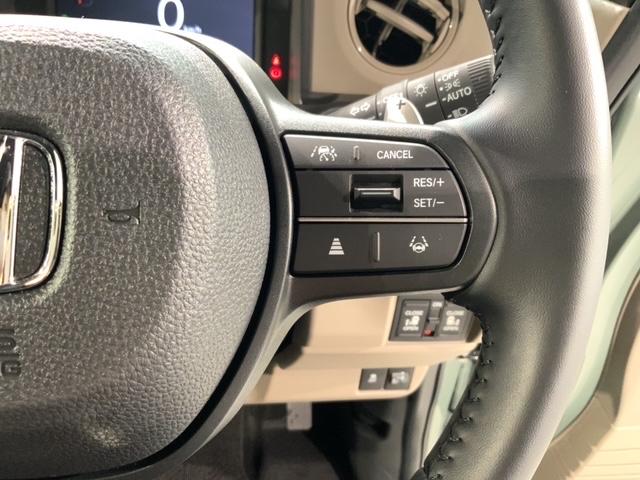 N-BOXジョイ ターボ H SENSING 2トーン 新車保証 試乗車 ワンオ-ナ- ナビVXM-245ZFEi TV Rカメラ BTオ-ディオ シ-トヒ-タ- ETC LEDライト 両側電動ドア VSA スマ-トキ-AAC(10枚目)