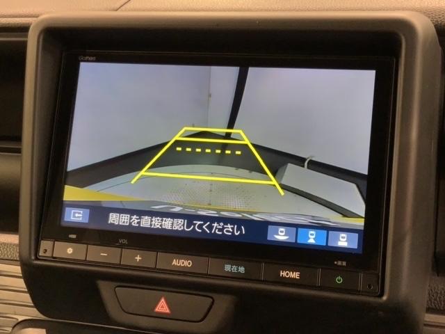 Ｎ－ＶＡＮ ファン　Ｈ　ＳＥＮＳＩＮＧ　新車保証　試乗車　ワンオ－ナ－　ナビＶＸＭ－２４５ＺＦＥｉ　ＴＶ　Ｒカメラ　ＢＴオ－ディオ　ＥＴＣ　ＬＥＤライト　ＶＳＡ　スマ－トキ－　スペアキー　盗難防止装置　整備記録簿　ＡＡＣ（7枚目）