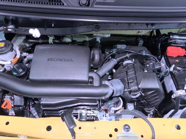 Ｎ－ＶＡＮ ファン　Ｈ　ＳＥＮＳＩＮＧ　新車保証　試乗車　ワンオ－ナ－　ナビＶＸＭ－２４５ＺＦＥｉ　ＴＶ　Ｒカメラ　ＢＴオ－ディオ　ＥＴＣ　ＬＥＤライト　ＶＳＡ　スマ－トキ－　スペアキー　盗難防止装置　整備記録簿　ＡＡＣ（44枚目）