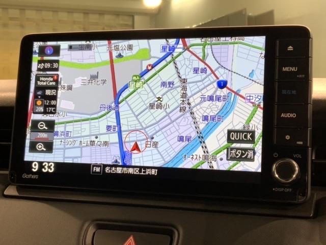 ヴェゼル G H SENSING 新車保証 試乗車 ワンオ-ナ- ナビVXU-245VZi TV Rカメラ CD録音 BTオ-ディオ DVD ETC LEDライト VSA アルミ スマ-トキ- スペアキー AAC(6枚目)