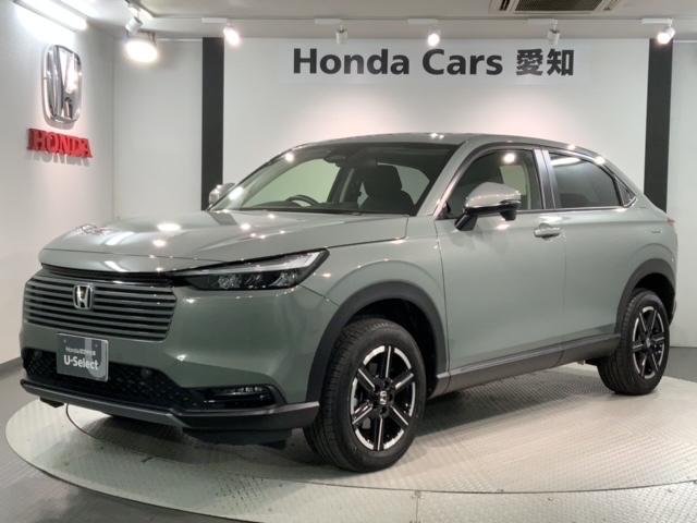 ヴェゼル G H SENSING 新車保証 試乗車 ワンオ-ナ- ナビVXU-245VZi TV Rカメラ CD録音 BTオ-ディオ DVD ETC LEDライト VSA アルミ スマ-トキ- スペアキー AAC(46枚目)