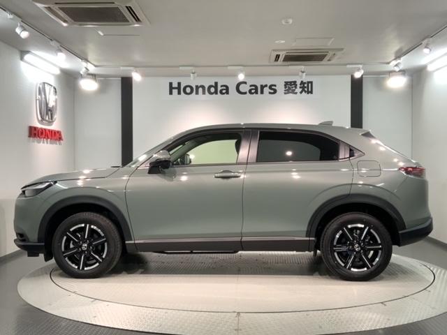 ヴェゼル G H SENSING 新車保証 試乗車 ワンオ-ナ- ナビVXU-245VZi TV Rカメラ CD録音 BTオ-ディオ DVD ETC LEDライト VSA アルミ スマ-トキ- スペアキー AAC(47枚目)