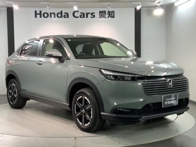 ヴェゼル G H SENSING 新車保証 試乗車 ワンオ-ナ- ナビVXU-245VZi TV Rカメラ CD録音 BTオ-ディオ DVD ETC LEDライト VSA アルミ スマ-トキ- スペアキー AAC(52枚目)