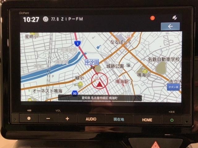 ギャザズナビ搭載です。知らない道も安心ですね！