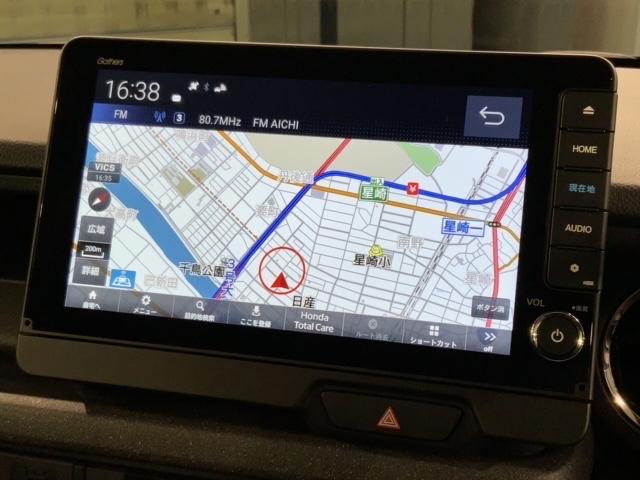 N-BOXカスタム ターボ SENSING 最長5年保証 禁煙試乗車 9inナビ TV Rカメラ CarPlay AndroidAuto Bluetooth CDDVD シートヒーター ETC 両側電動ドア パーキングセンサー(6枚目)