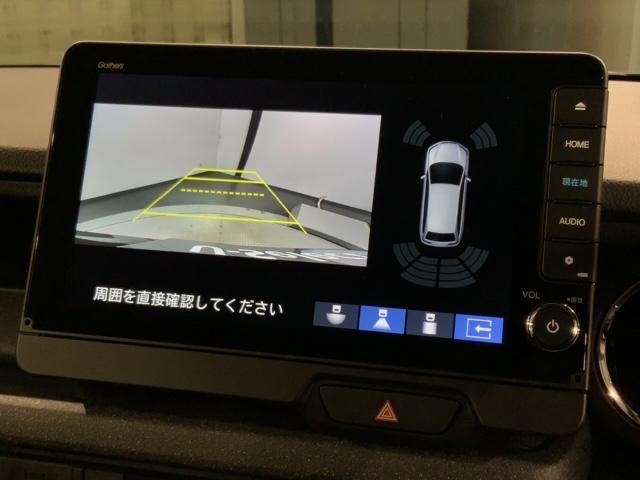 N-BOXカスタム ターボ SENSING 最長5年保証 禁煙試乗車 9inナビ TV Rカメラ CarPlay AndroidAuto Bluetooth CDDVD シートヒーター ETC 両側電動ドア パーキングセンサー(7枚目)