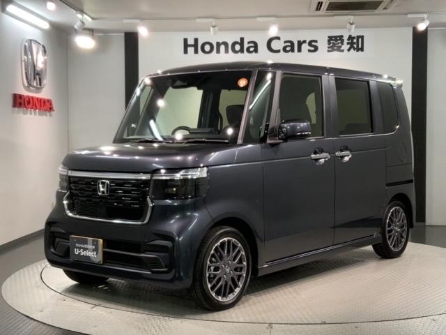 N-BOXカスタム ターボ SENSING 最長5年保証 禁煙試乗車 9inナビ TV Rカメラ CarPlay AndroidAuto Bluetooth CDDVD シートヒーター ETC 両側電動ドア パーキングセンサー(46枚目)