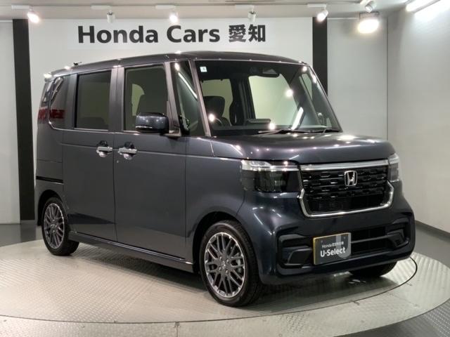 N-BOXカスタム ターボ SENSING 最長5年保証 禁煙試乗車 9inナビ TV Rカメラ CarPlay AndroidAuto Bluetooth CDDVD シートヒーター ETC 両側電動ドア パーキングセンサー(52枚目)