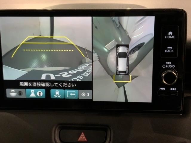 ヴェゼル ｅ：ＨＥＶＺ　ＳＥＮＳＩＮＧ　最長５年保証　禁煙　１オ－ナ－　純正９ｉｎナビ　ＴＶ　ＲカメラＣａｒＰｌａｙ　マルチビュ－　Ｂｌｕｅｔｏｏｔｈ　ドラレコ前後　ＥＴＣ２．０　シ－トヒ－タ－　パーキングセンサー　ＢＳＩ（7枚目）