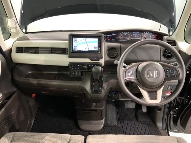 Ｎ－ＢＯＸ Ｌ　Ｈ　ＳＥＮＳＩＮＧ　最長５年保証　ワンオ－ナ－　ナビＶＸＮ－２１５Ｃｉ　Ｒカメラ　ＢＴオ－ディオ　シ－トヒ－タ－ＥＴＣ　ＬＥＤライト　ＶＳＡ　スマートキー　スペアキー　盗難防止装置　整備記録簿　ＡＡＣ（9枚目）