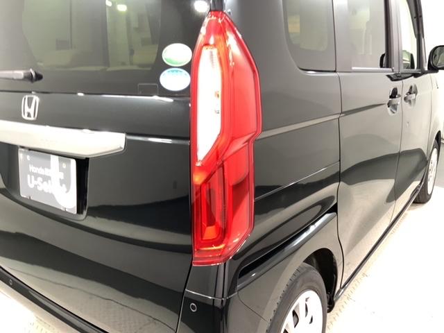 Ｎ－ＢＯＸ Ｌ　Ｈ　ＳＥＮＳＩＮＧ　最長５年保証　ワンオ－ナ－　ナビＶＸＮ－２１５Ｃｉ　Ｒカメラ　ＢＴオ－ディオ　シ－トヒ－タ－ＥＴＣ　ＬＥＤライト　ＶＳＡ　スマートキー　スペアキー　盗難防止装置　整備記録簿　ＡＡＣ（45枚目）